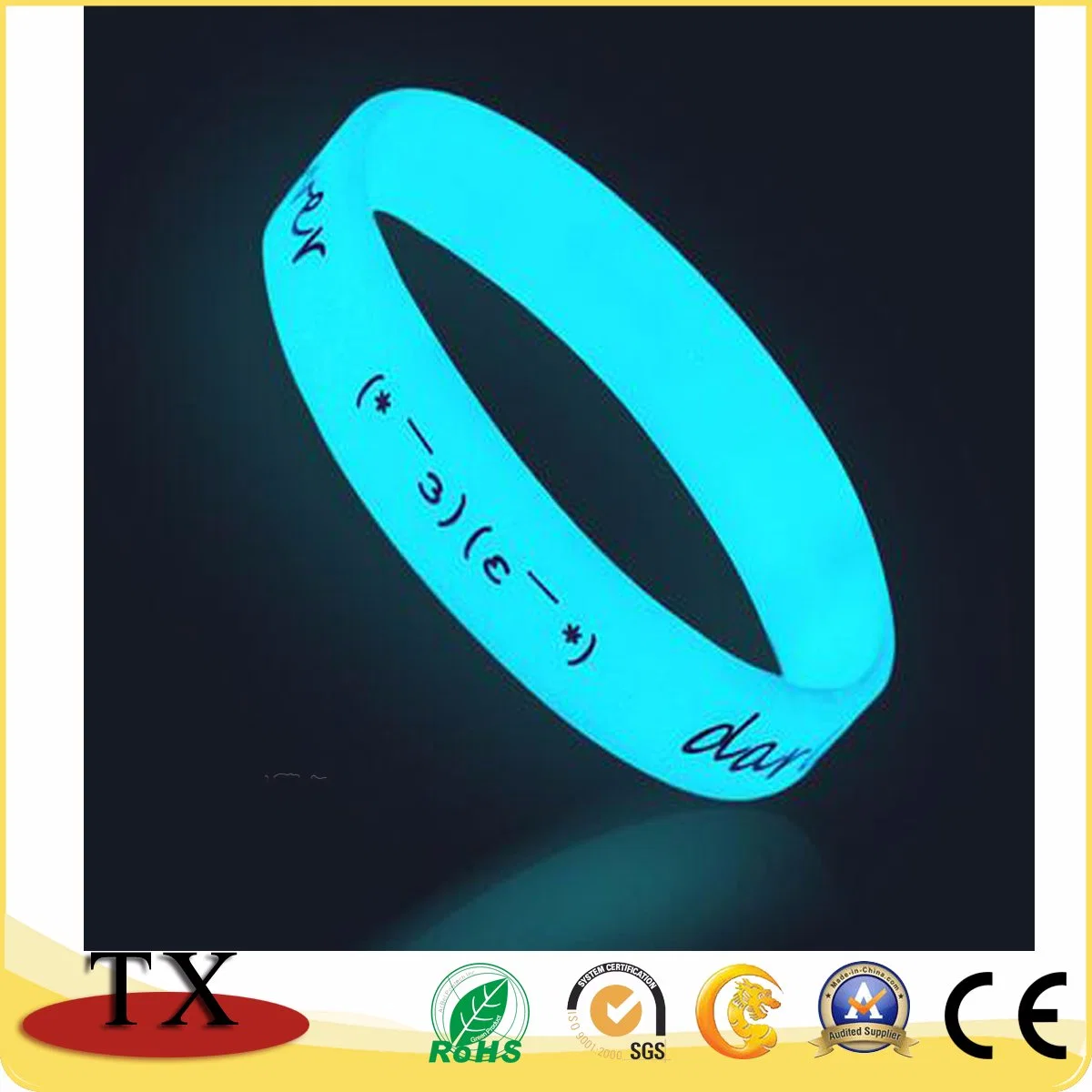 High quality/High cost performance Silicone Bracelet and Rubber Wristband