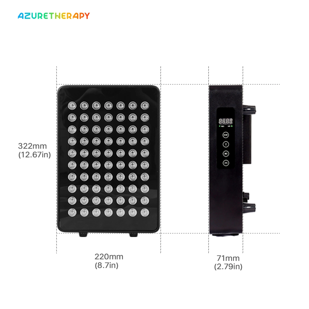 Phototherapy Device 300W Pulsemode Remotecontrol Infrared Panel Device Red Light Therapy