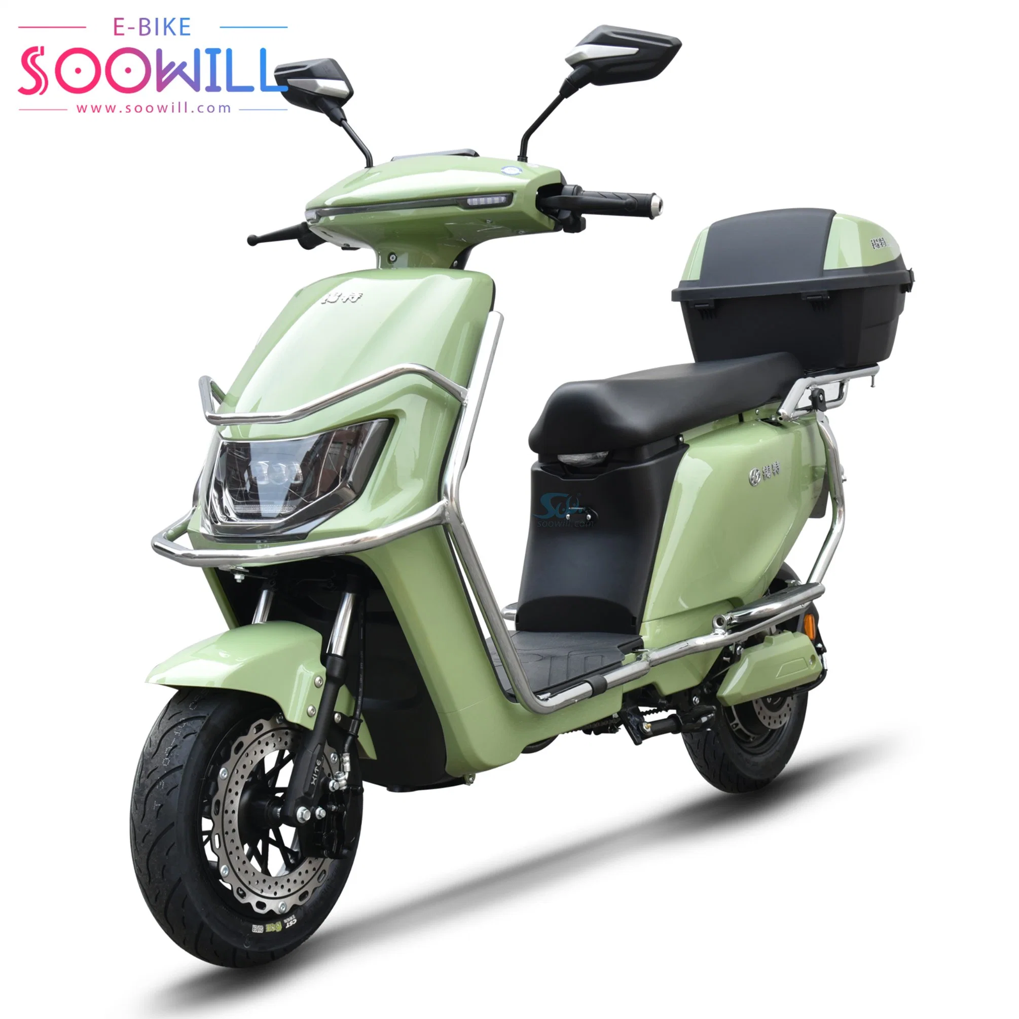 38km/H Hot Sales Adult Scooter Motorcycles Road Bikes for Men Side Full Suspension Electric Bike Manufacturer in China Electric Motorcycle