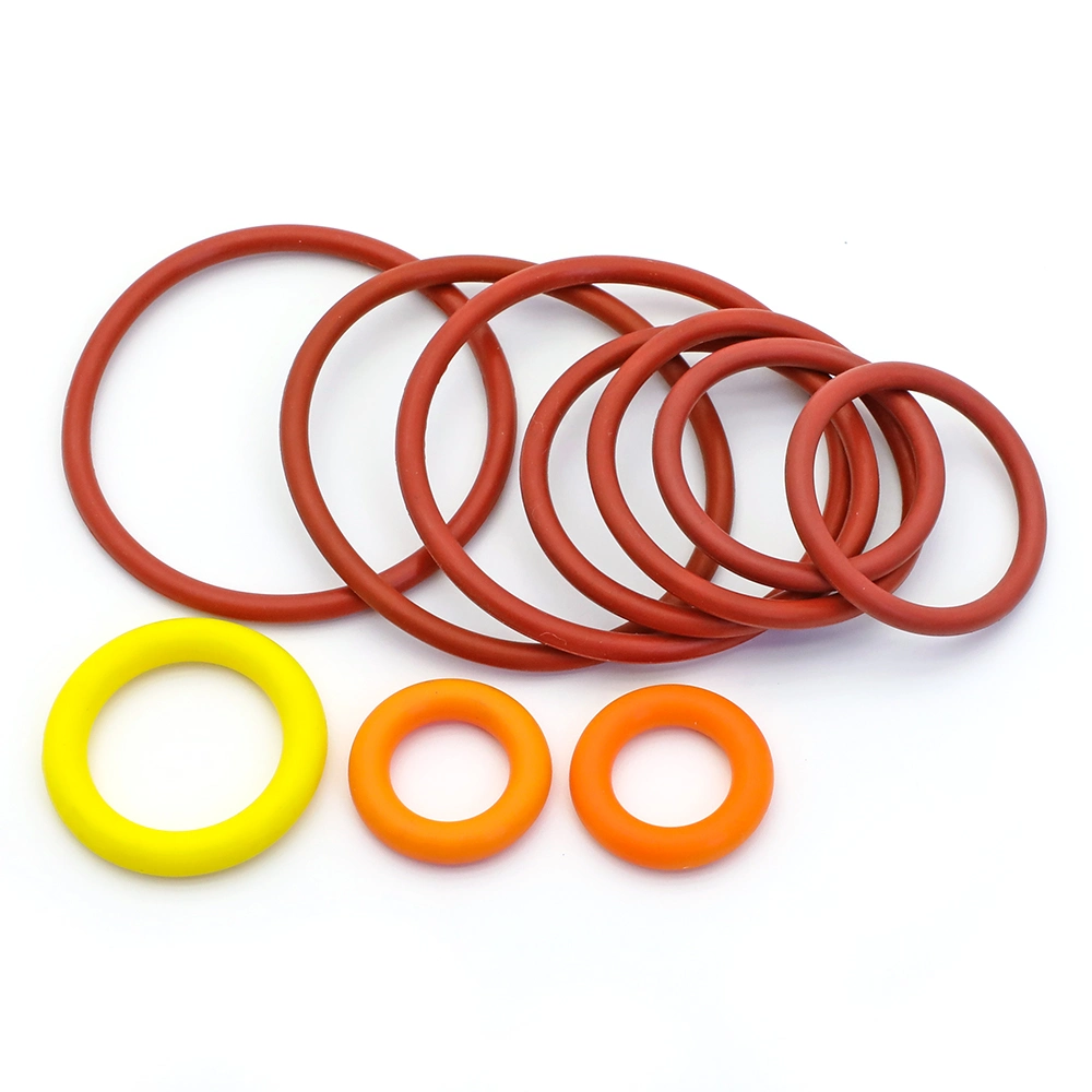 Customized OEM NBR EPDM FKM Cr Sil Silicone Rubber Seal Part Rubber O-Ring