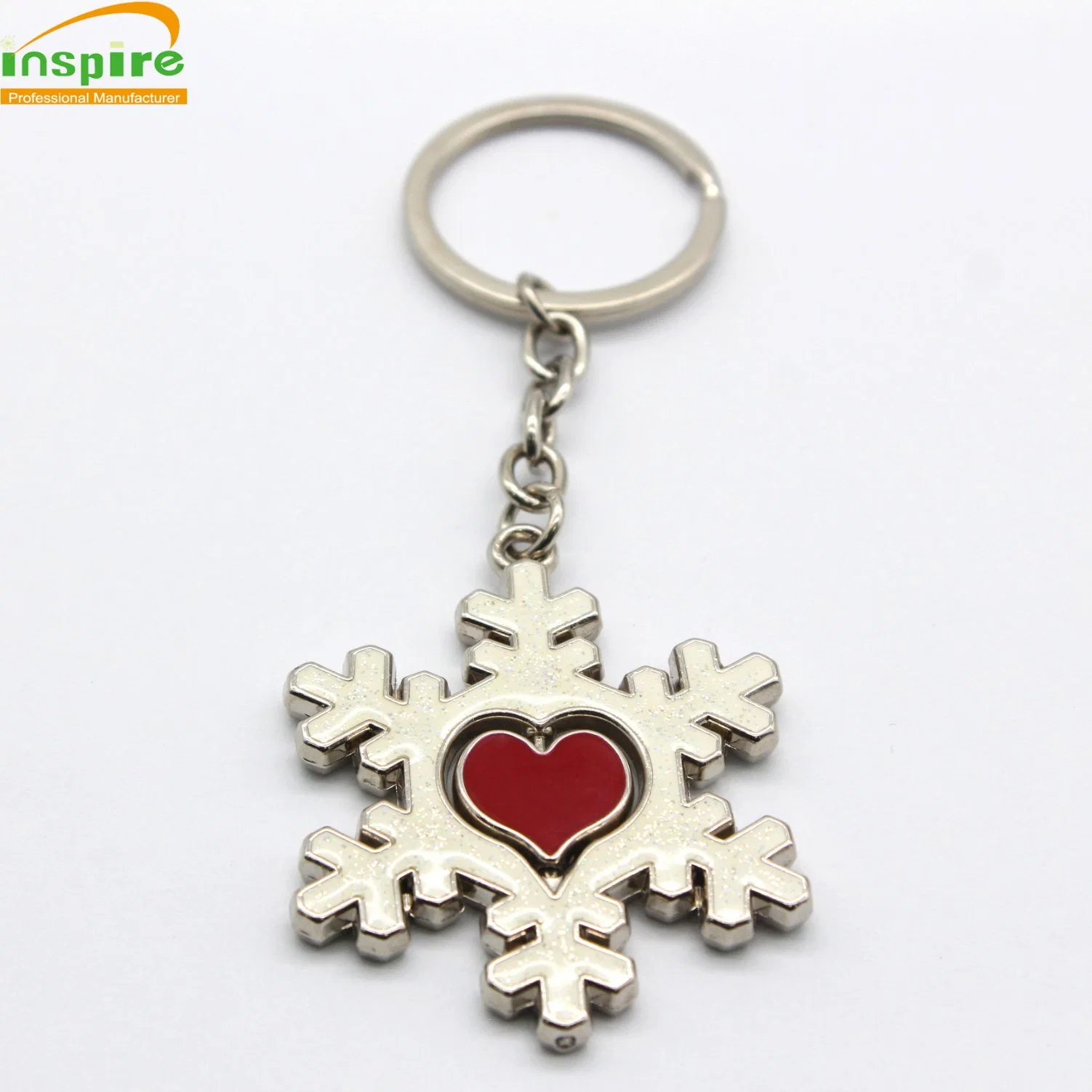 Wholesale Promotional Gift Blanks Custom Metal Christmas Key Chain