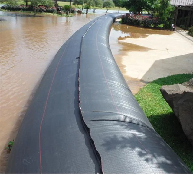 Hochwertige Wasser Stop Gefüllte Zwiebel Shaep Kunststoff Aufblasbare Tube Tor Der Hochwasserbarrieren