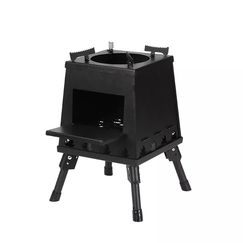 Portable Camp Wood Stove, Tower Stove, Camping Outdoor Gear