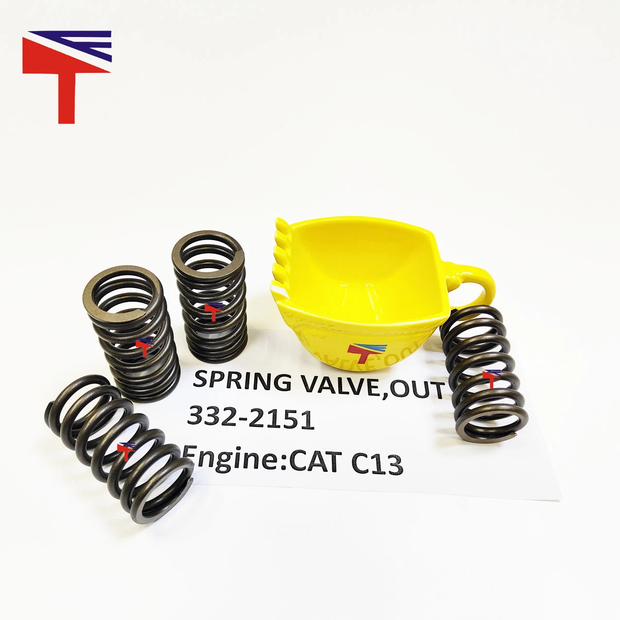 332-2151 Spring Valve out for Engine C13 Engineering Machinery Parts