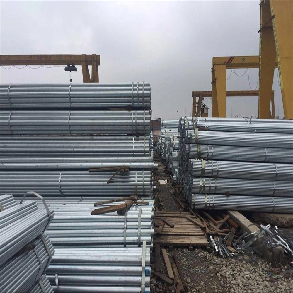 Internal and External Hot DIP Galvanized Steel Pipe Sewage Discharge