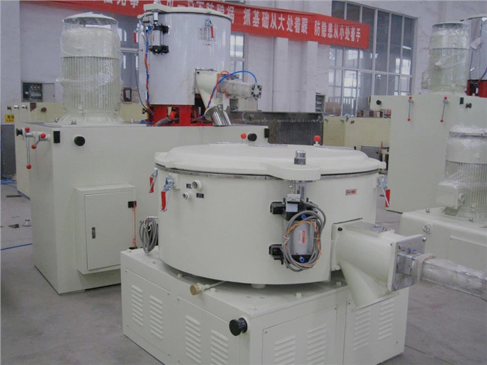 High Speed Heating Cooling Plastic Powder Resin Turbo Mixer