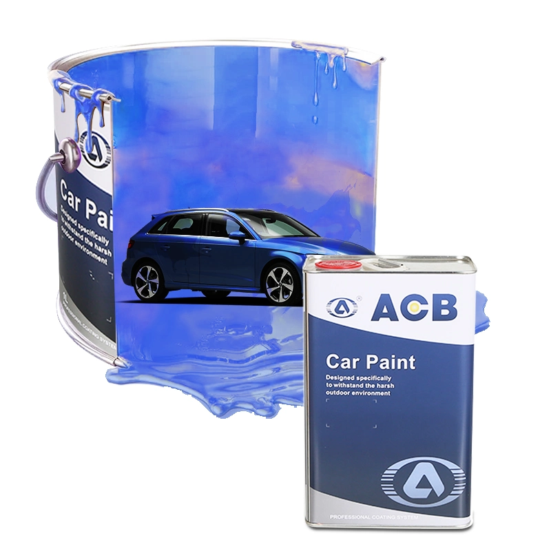 Quick Drying Acb 1K Car Paint Color Hot Sale Basecoat Manufacturer