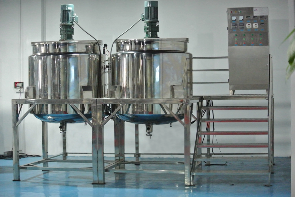 Solid Soap Making Machine Heating Vessel Tank Low Speed Mixer