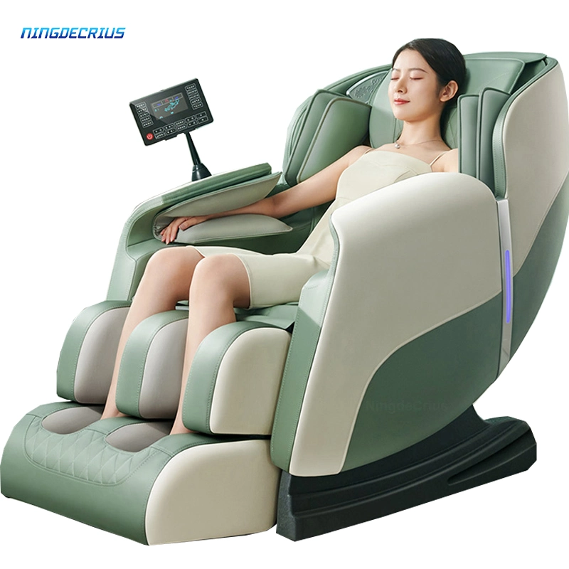 Ningdecrius New Professional Electric 4D Zero Gravity Living Room Home OEM Massage Chair L Track