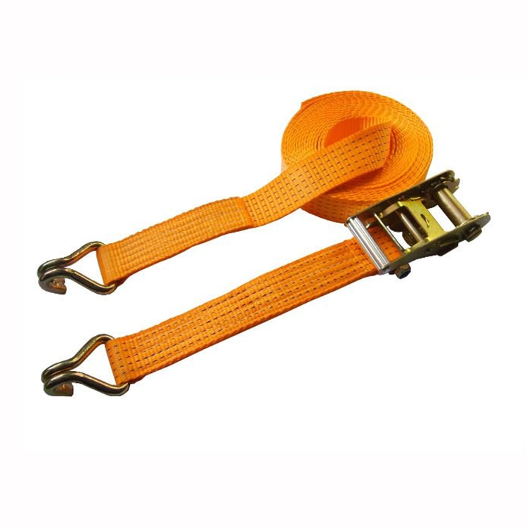 Automatic Belt Retractable Ratchet Tie Down Strap Logistic Ratchet Tie Down Corrosion Resistant