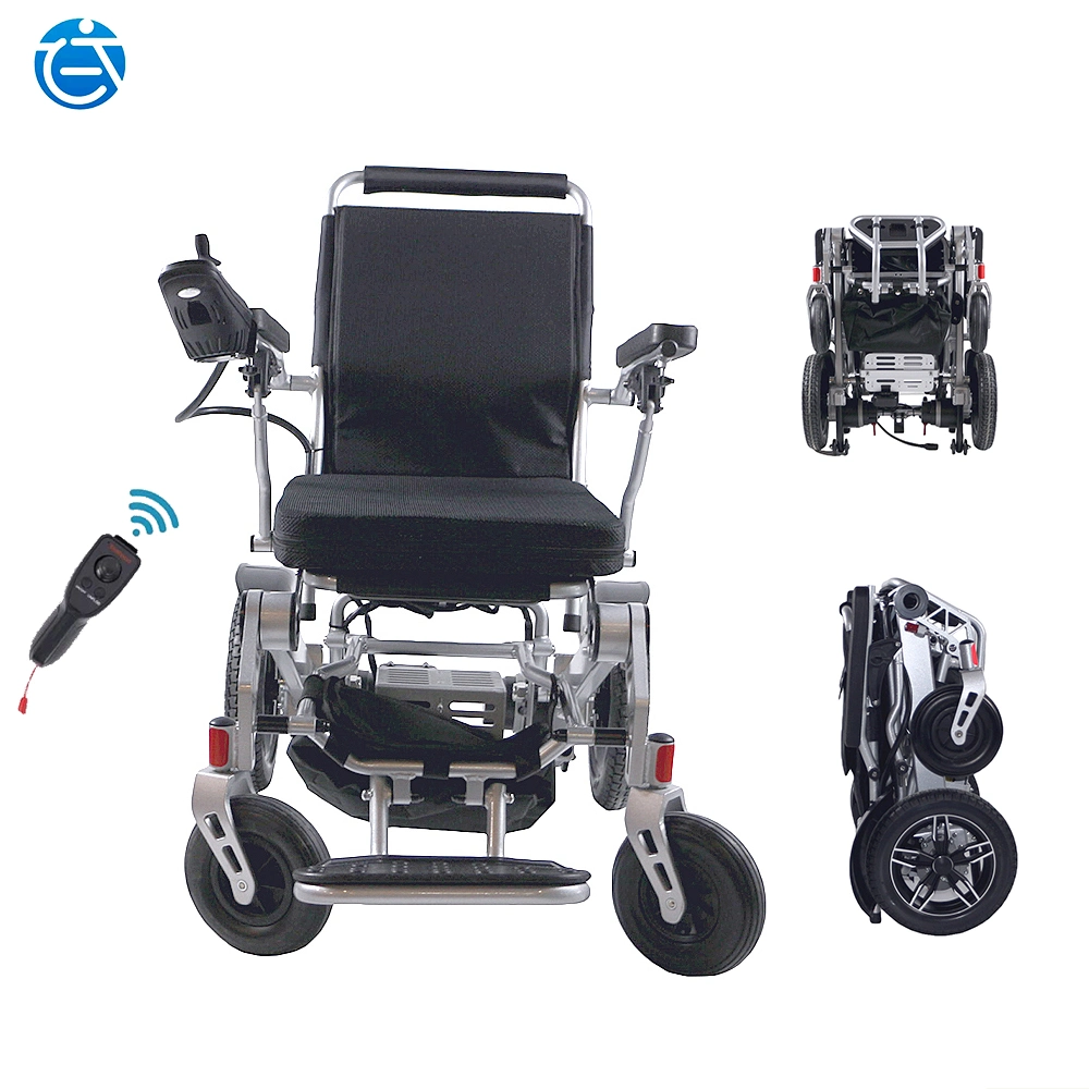 2023 New Luxury Motorized Carbon Fiber Folding Electric Wheelchair Power Chair