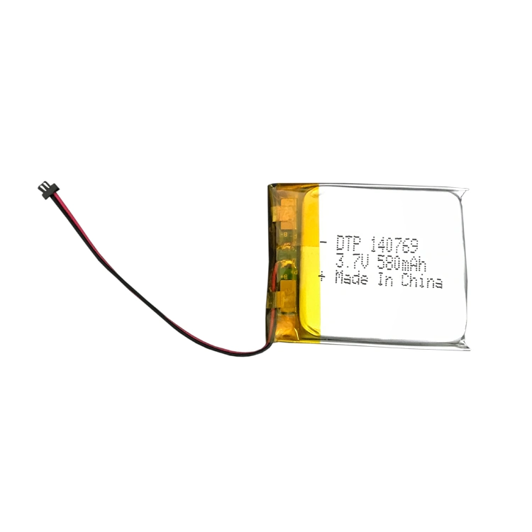 Rechargeable Batteries 3.7V 580mAh Smart Watch Lipo Battery