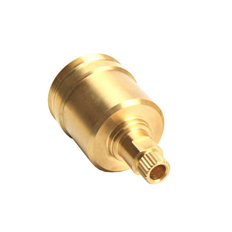 Custom Machining Brass Fitting CNC Turned Connector Coupling Fittings for Machine Parts