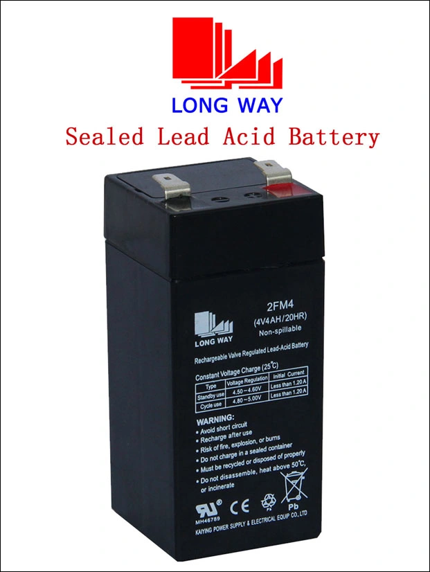 4V4ah VRLA Storage Battery for Electric Scale