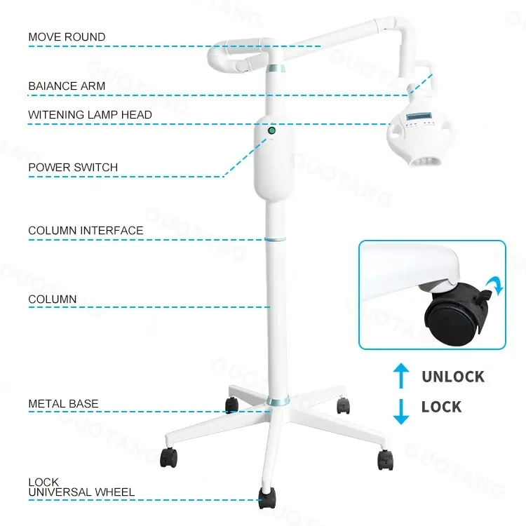 Cold Light Whitening Lamp Professional CE Certificate Teeth Cleaning Machine