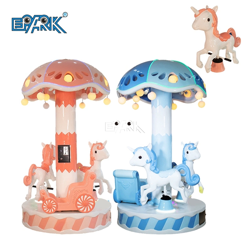 Mini Electric Children Riding Carousel-Mini Amusement Park Kiddie Ride