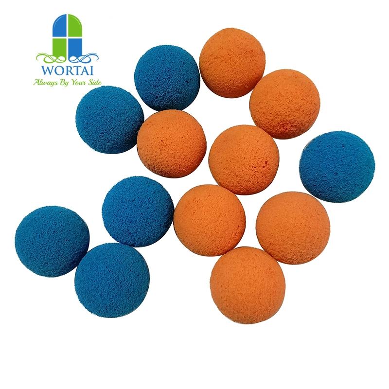 High quality/High cost performance  Power Plant Pipe Tube Cleaning Rubber Sponge Ball