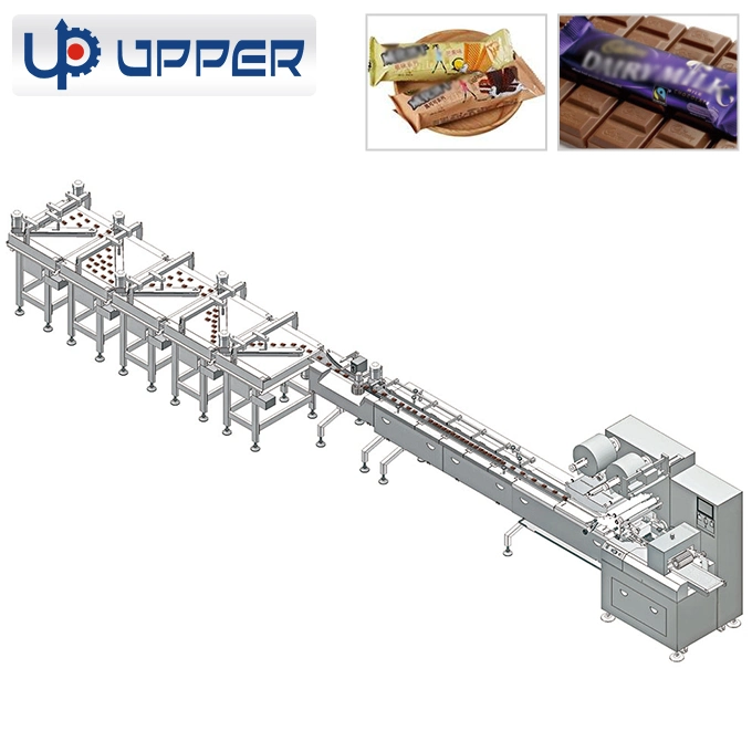 Automatic Pillow Packing Machine for Chocolate and Bread