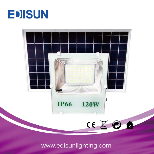 out Door IP65 Solar LED Sensor Flood Light Battery