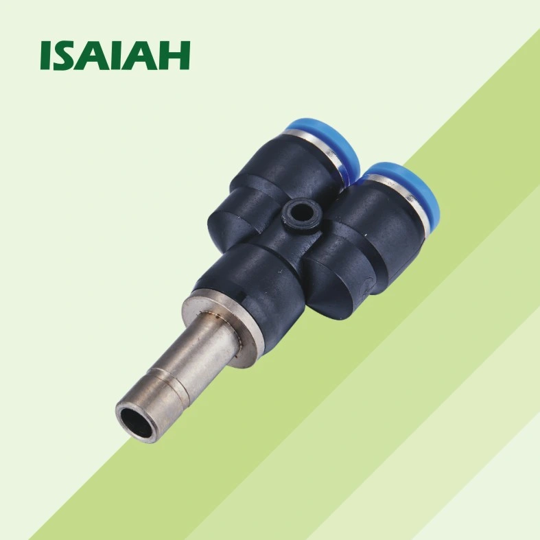 Good Price Pneumatic Component Plug in Y Type Push in Tube Air Fittings From China