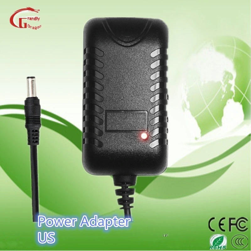 12V 1A AC DC Wall Travel Charger CCTV LCD Medical LED Phone Power Supply 5V 6V 8V 9V 10V 14V 15V 18V 20V 24V 36V 0.5A 1.5A 2A 2.5A 3A 4A Switching Power Adapter