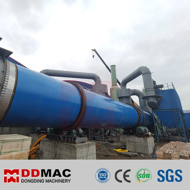 Three Cylinder Feldspar Powder Dryer Three Cylinder Bentonite Sand Rotary Dryer