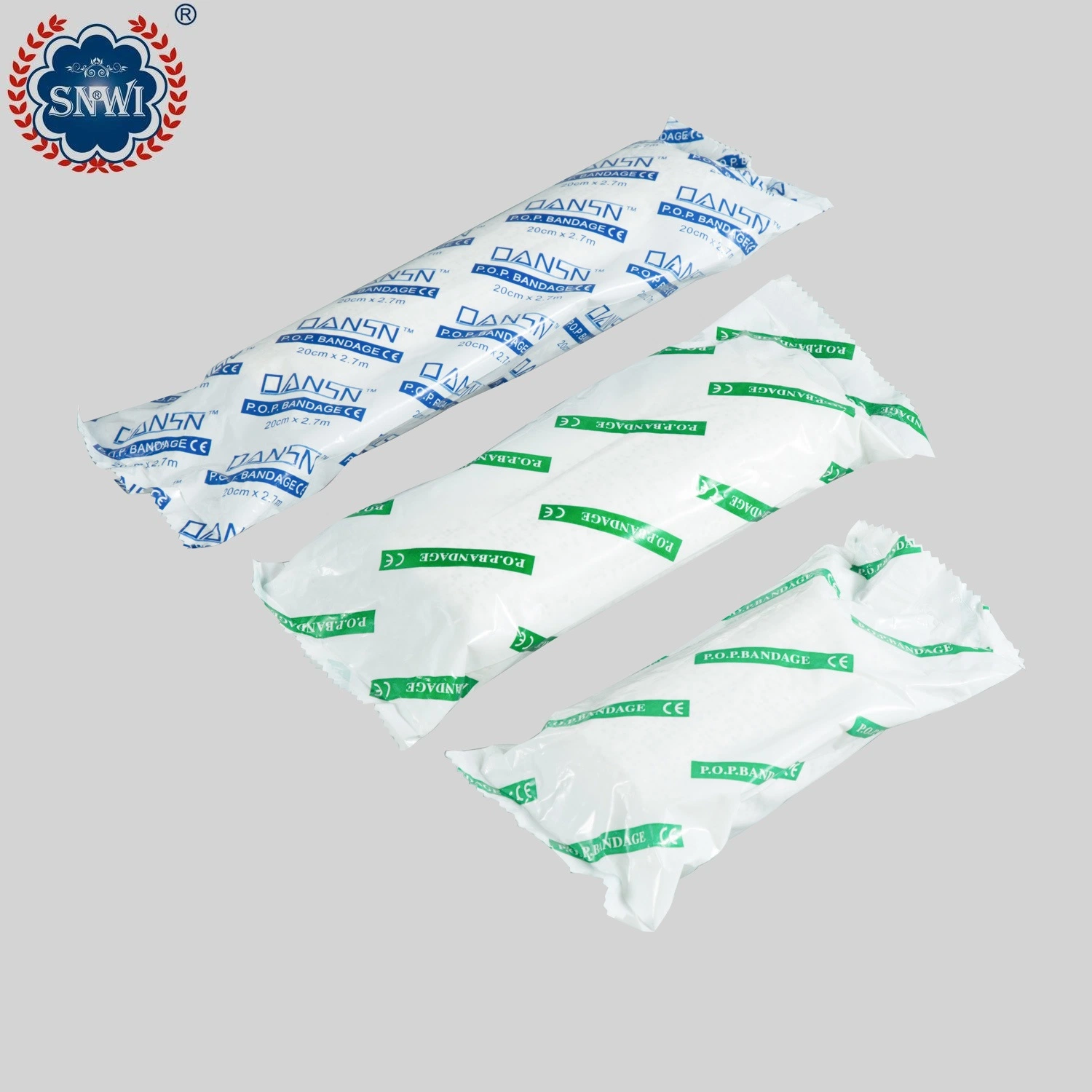 High Quality Medical Products Gypsum Splint Pain Relief Orthopedic Plaster Cast Bandage (Pop Bandage)