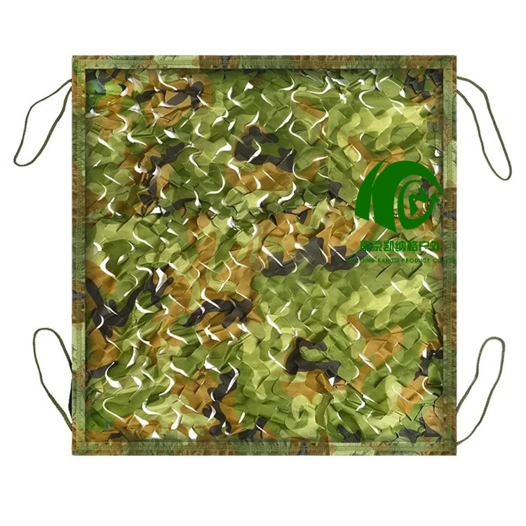 Kango Military Polyester Bird Hunting Camouflage Net Car Parking Sun Shade Net Satery Camo Net