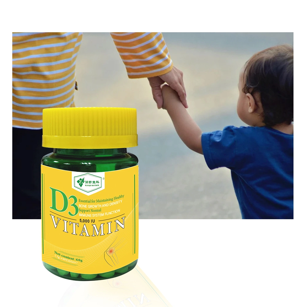 Factory OEM Pure Vitamin D Healthcare Supplements Iincreases Bone Density Vitamins D3