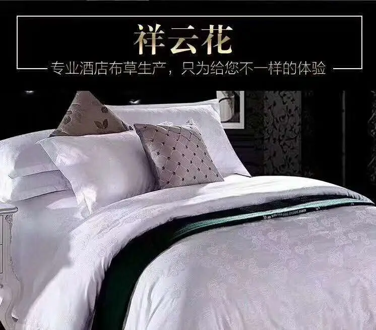 شنان أحدث التصميمات شراشف فندق بالجملة بحجم كينج 100% من القطن ورقة السرير