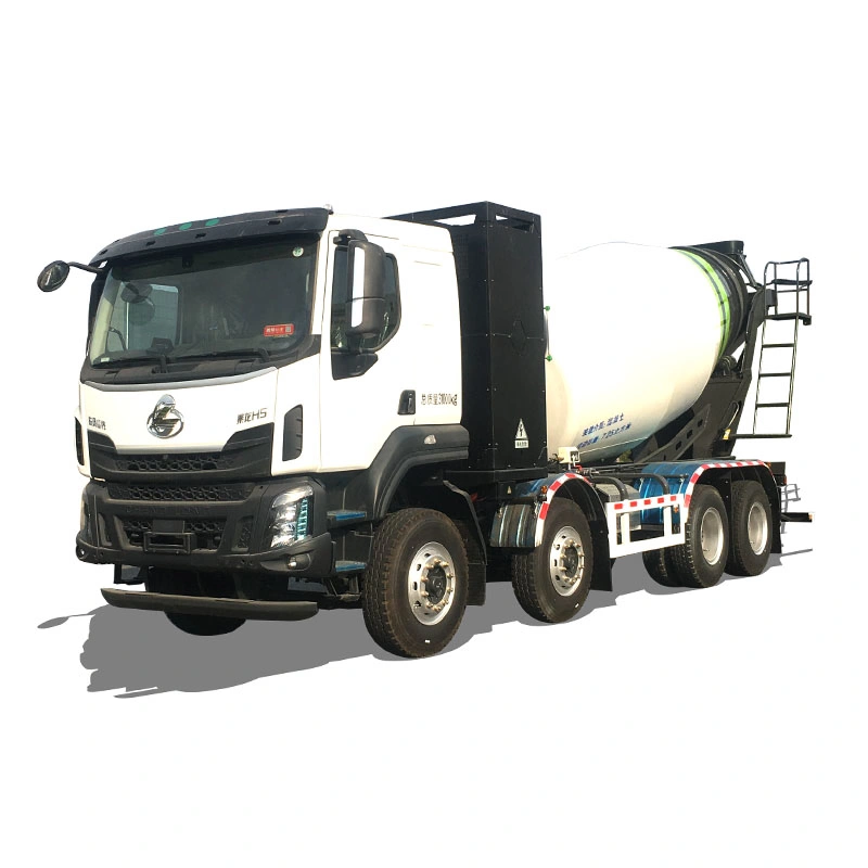 China Brand 8*4 Heavy Duty Pure Electric 8 Cbm Concrete Mixer Truck for Sale