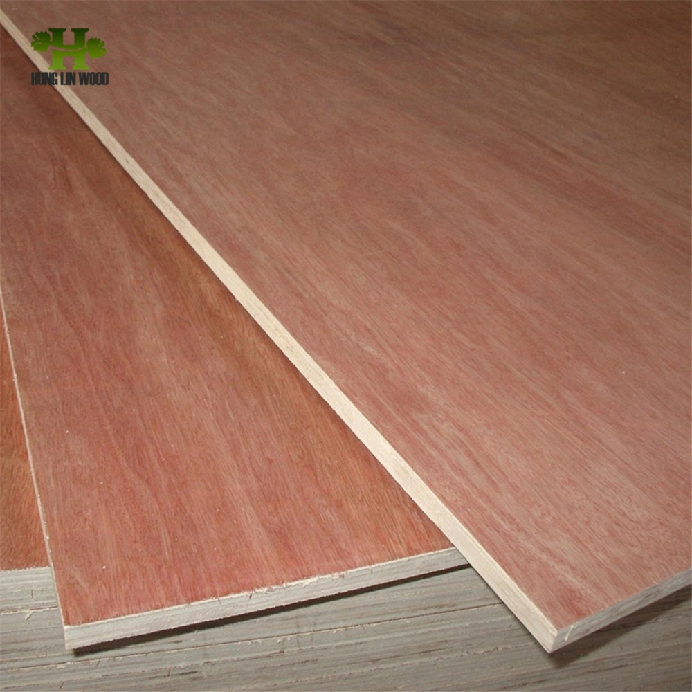 18 mm de chapa de madera contrachapado Okoume comercial