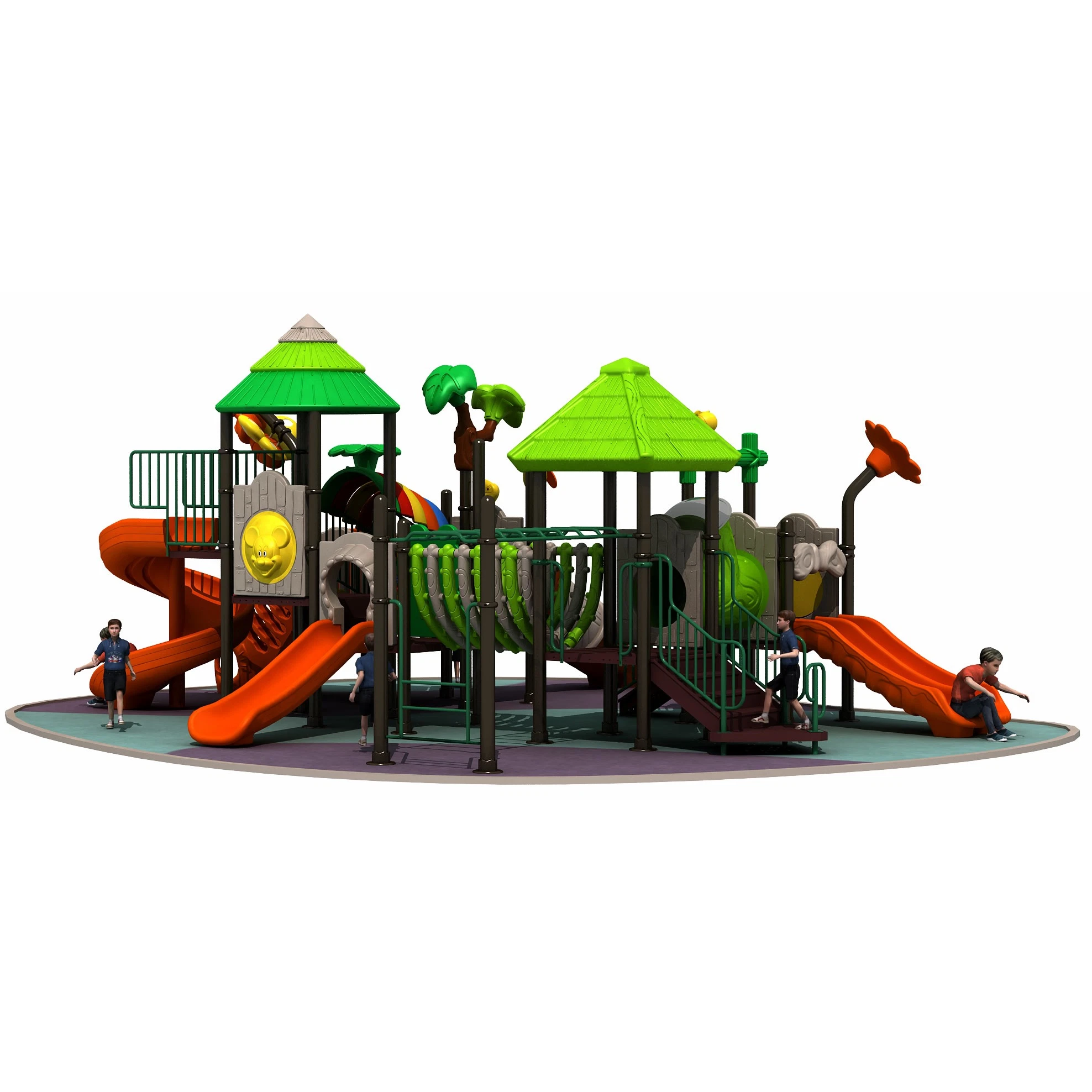 Jungle Adventure Latest Outdoor Indoor Playground Equipment Kids School Slide