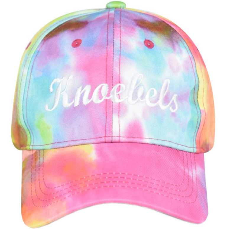 2021 New Fashion Soft Multi Color Tie Dye Hat Customize Logo Baseball Cap