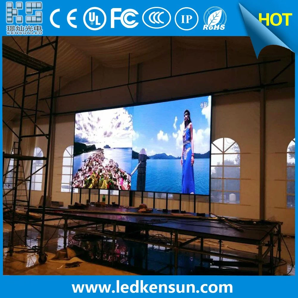 Indoor P5 Affichage LED SMD2121 P5mm, écran LED de location d'intérieur