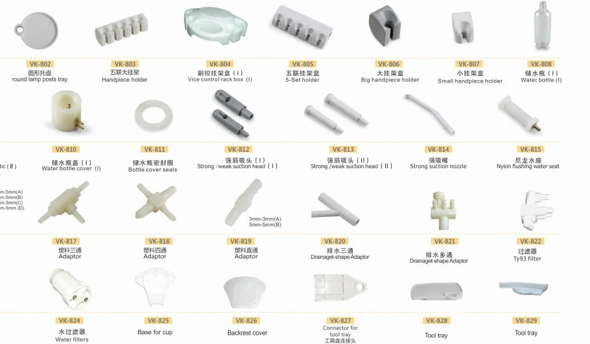 Dental Chair Plastic Adaptor Dental Chair Spare Parts