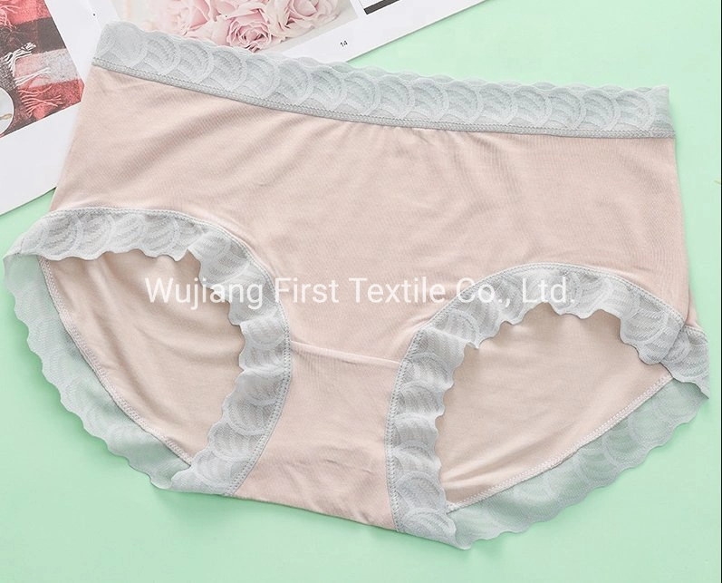 Oeko Tex 100 Certificate High quality/High cost performance  100%Silk Short Underwear for Woman Fashion