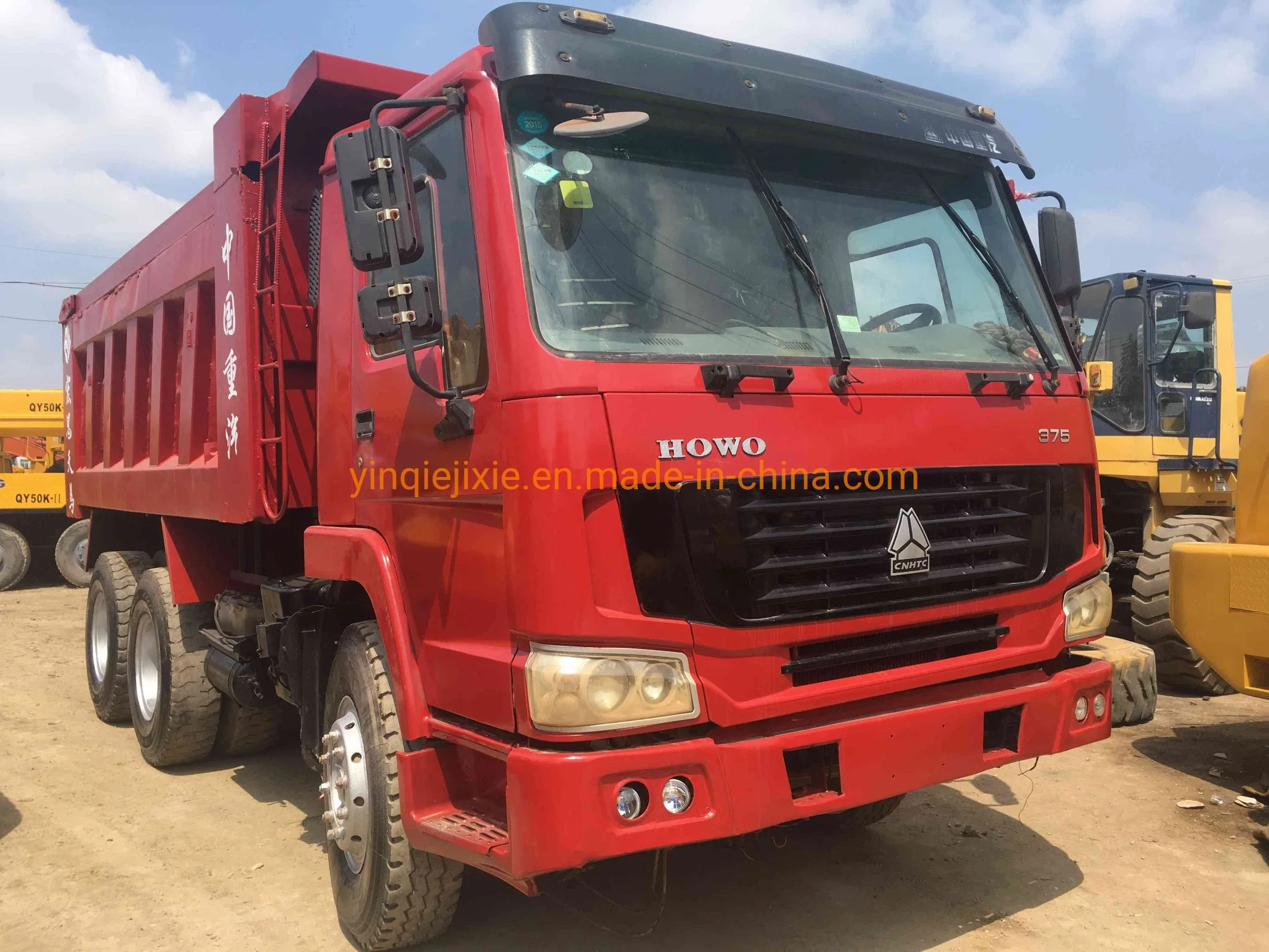 Used HOWO 375 Dump Truck Sinotruck Used Dump Truck HOWO 6*4 10 Wheels Tipper