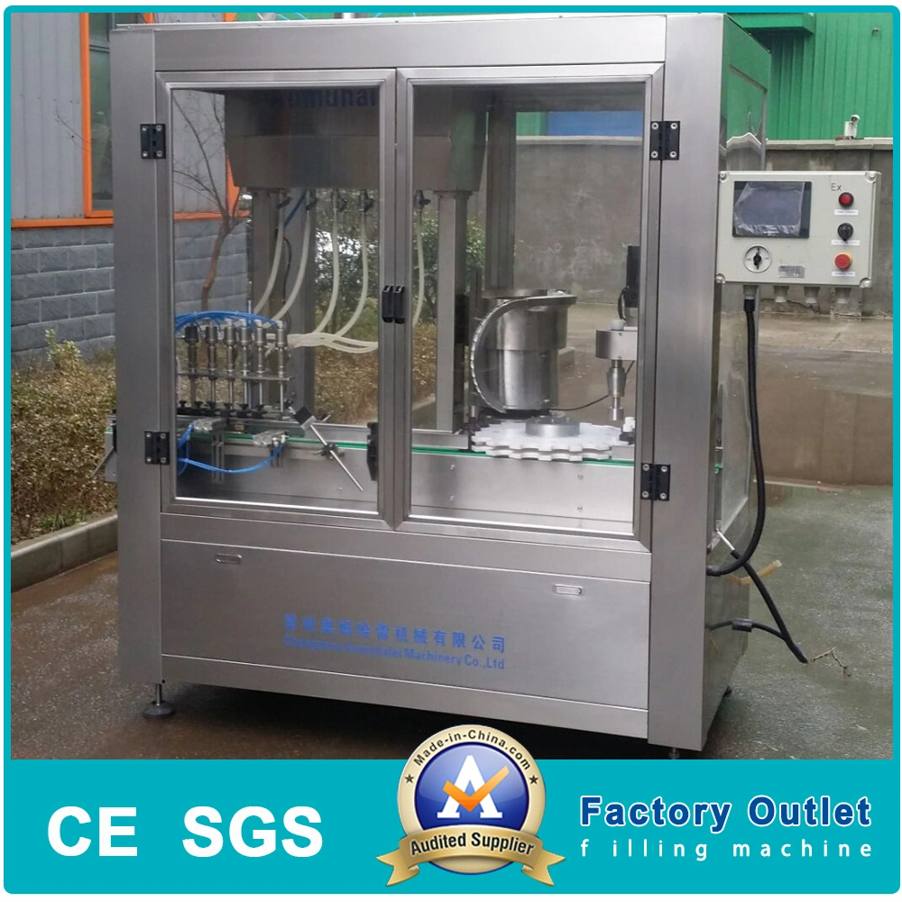 30ml Explosion-Proof Automatic Alcohol Liquid Bottling Screw Capping Equipment