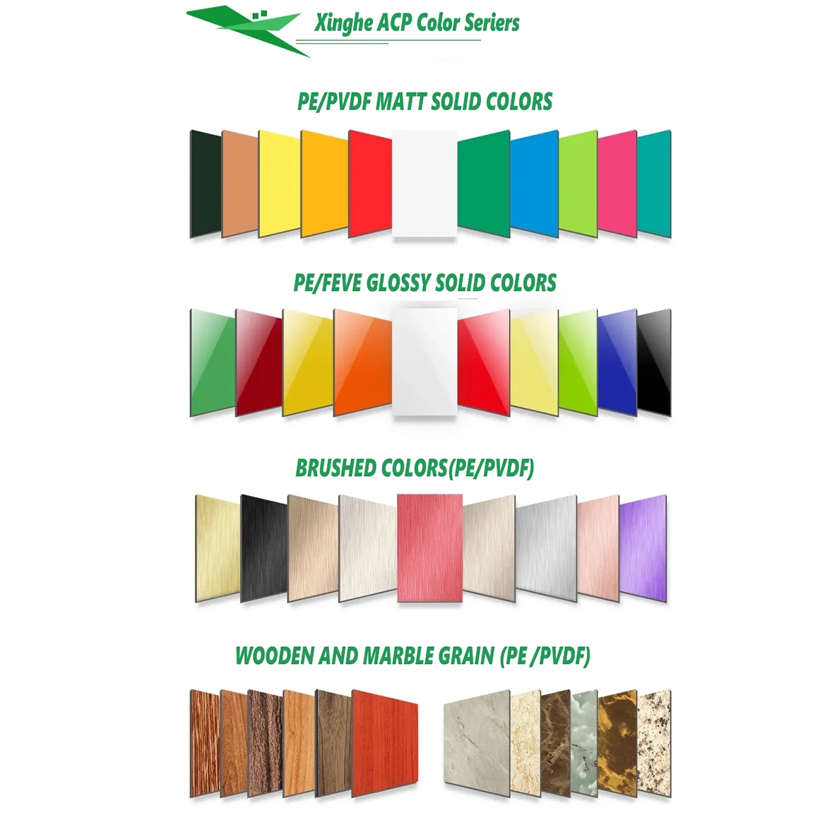 New Construction Material A2 Fr Aluminum Composite Panel for Exterior Wall Cladding