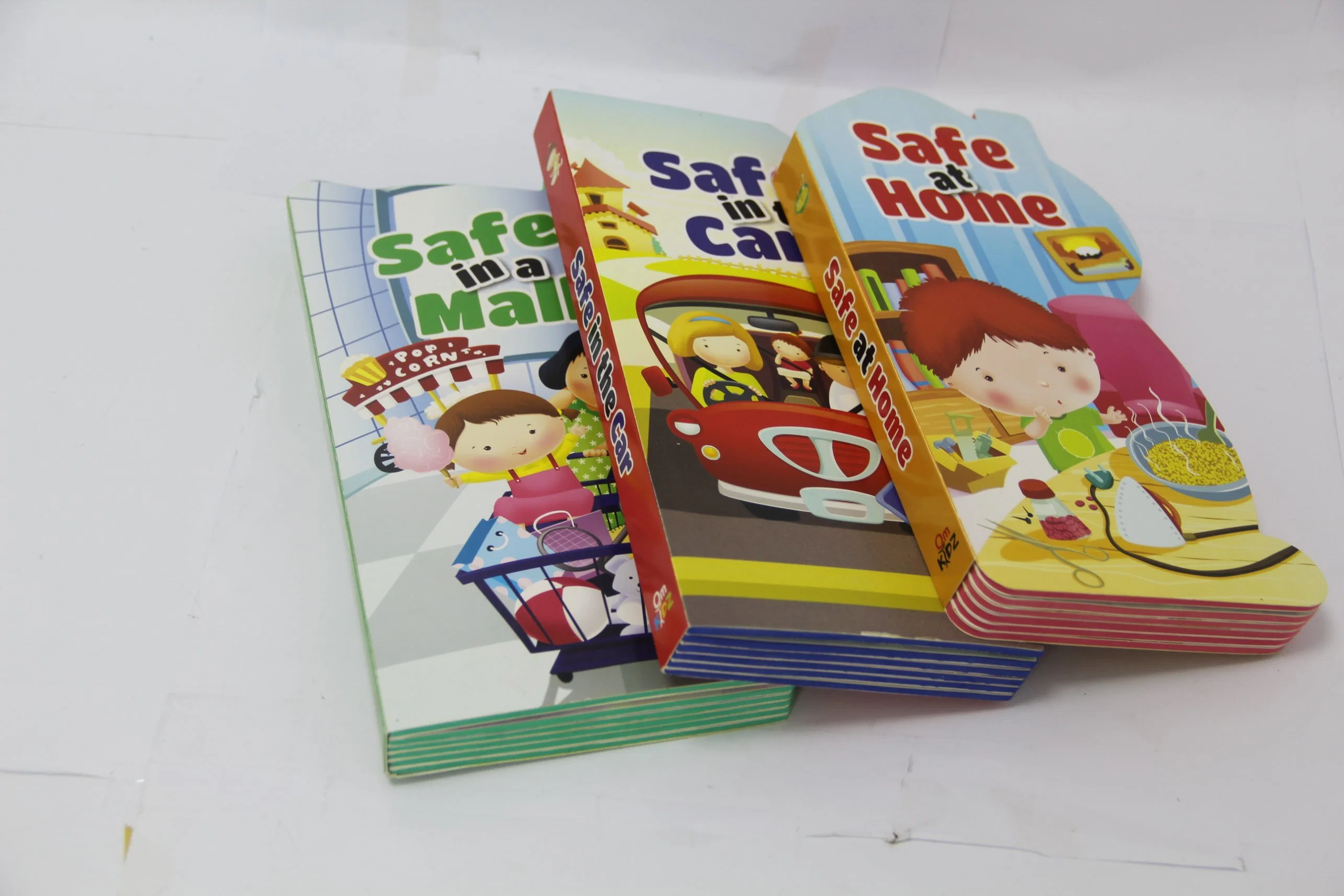 Custom Die-Cut Cartoon Shape EVA Board Book Children Soft Story Book