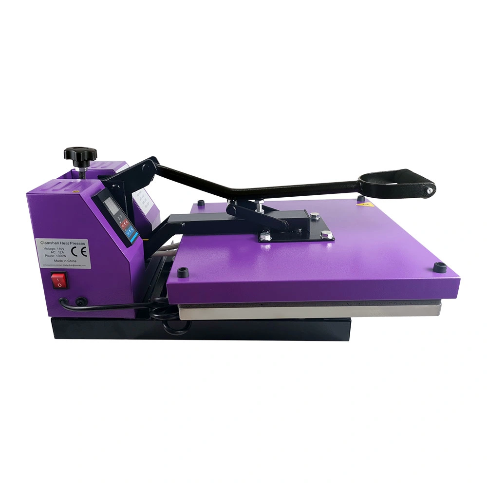Wholesale/Supplier Manual Hand Flat Heat Press Machine for T-Shirt Sublimation Printing 38X38cm