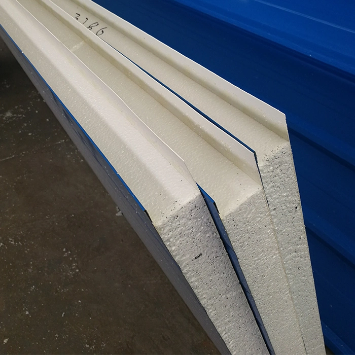 Farbe Stahl Metall Sandwich Panel Preis Board isoliert XPS EPS PU Rock Wolle Glaswolle Wanddach Sandwich Panel