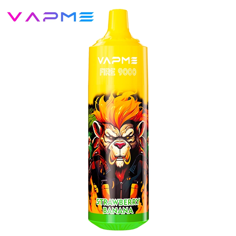 Vapme Fire 9000 Puffs Disposable/Chargeable Vape RGB Light Disposable/Chargeable