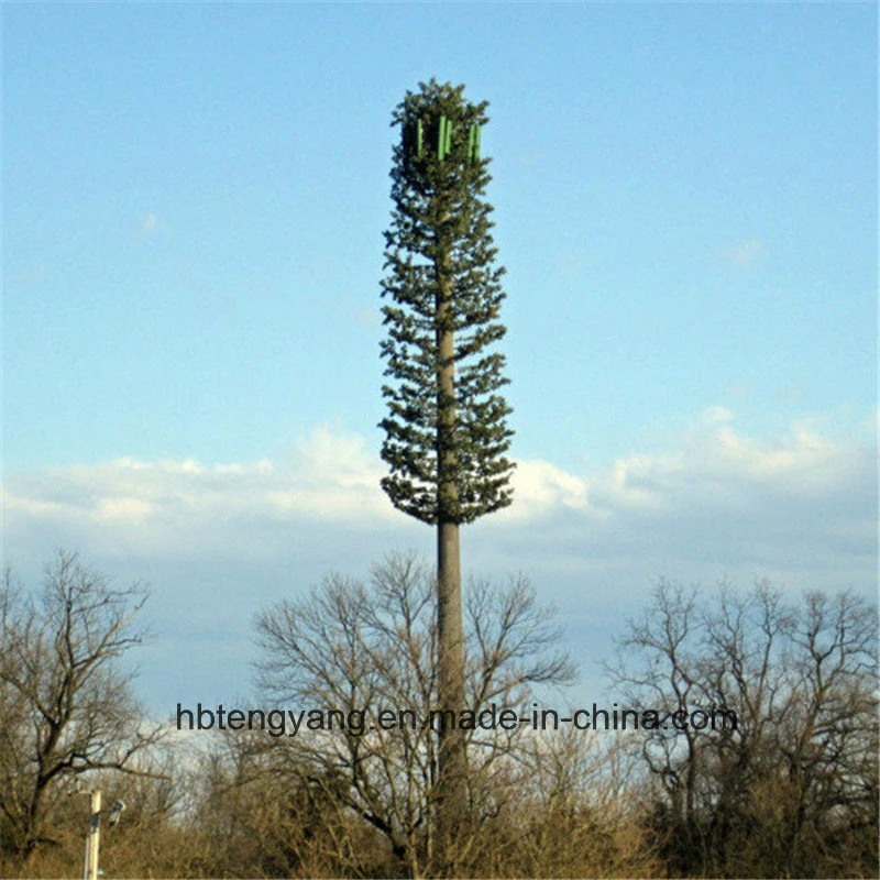 Custom-Made Palm/Pine Tube Telecom Tower