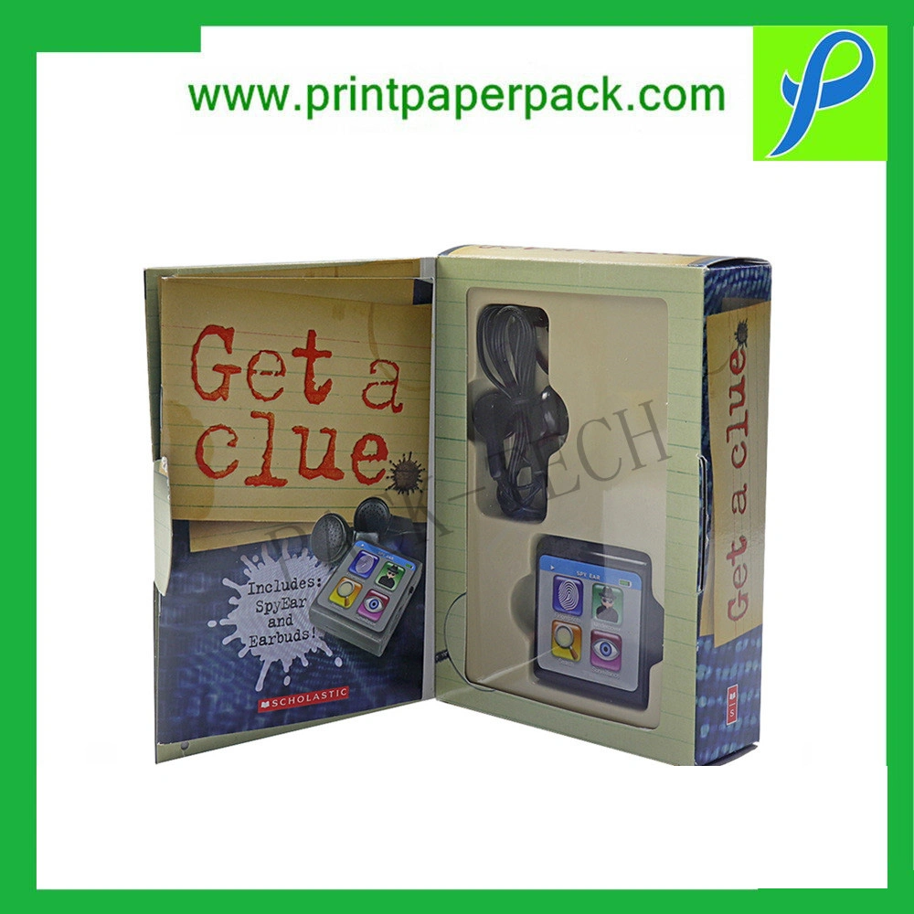 Benutzerdefinierte starre Kunst Papier elektronische Produktverpackung Set-up Box Digital Uhr Taschenlampe Verpackung Geschenkbox