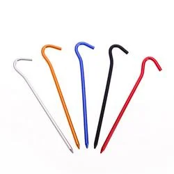 Ultralight High Strength Aluminum Alloy Outdoor Camping Tent Peg Nail Tent Hooks