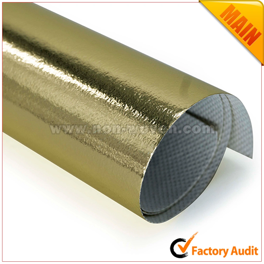 Pet Metallic Laminated Non-Woven Fabric (Golden)