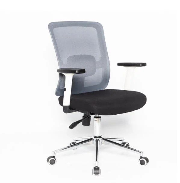 Office Chairs New Metal Frame Mesh Office Chair Ergonomic Mesh Fabric Chairs Swivel Chair