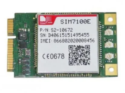 Los componentes electrónicos electrónica original nuevo SIM Simcom7100e-PCIE LTE Módulo Cat3 de la banda de Multi-LTE FDD/WCDMA/GSM/Gnss en stock en stock